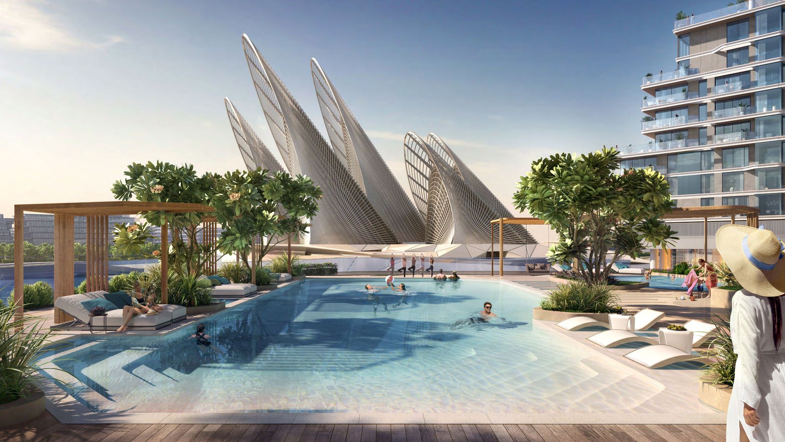 Lifestyle amenities at The Source II by Aldar Properties