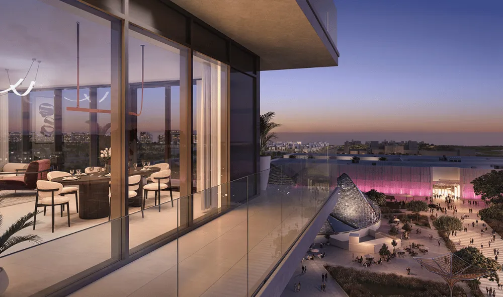 Manarat Living Abu Dhabi apartments showcasing contemporary design in Saadiyat Cultural District