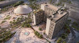 Manarat Living residences featuring modern apartments with wellness-focused amenities in Abu Dhabi