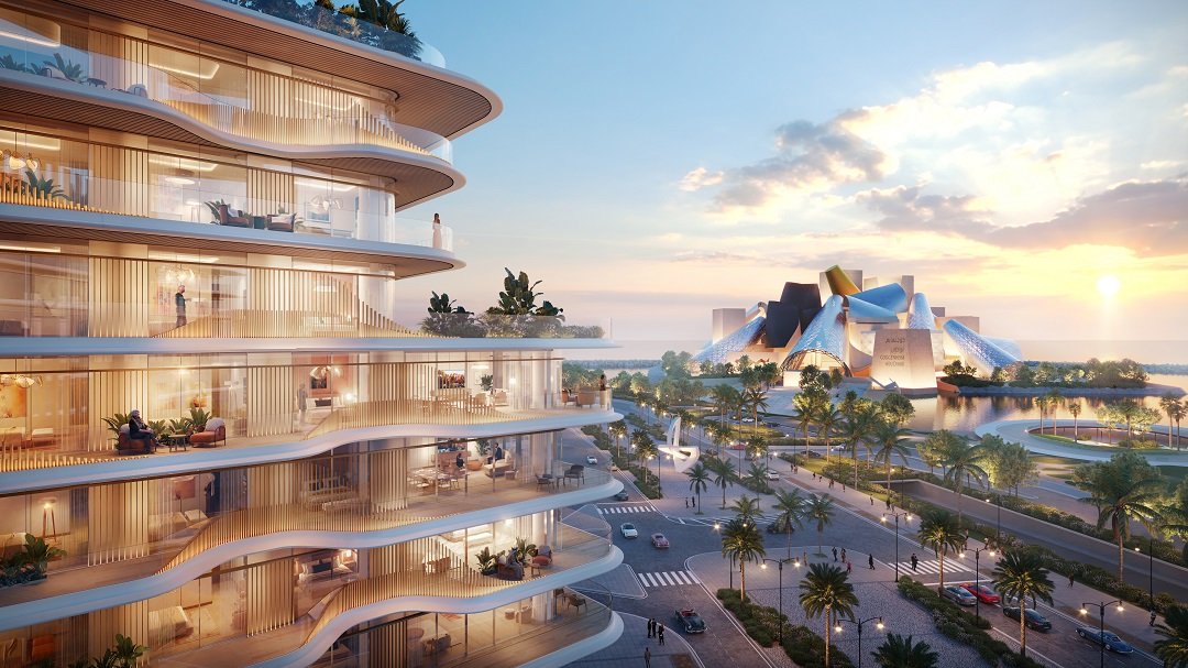 The Arthouse Saadiyat Island architectural detail and entrance design